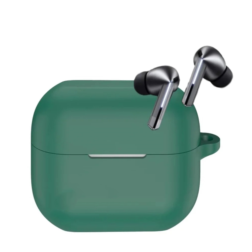 Techsuit Silicone puzdro pre AirPods 4 – ultratenké, hladké – zelené KF2338885