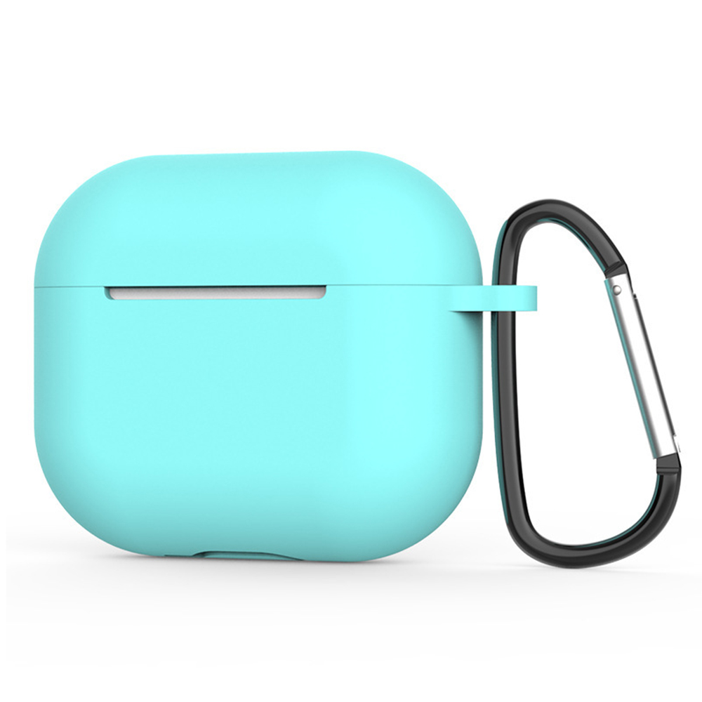 Techsuit Silicone puzdro pre AirPods 4 – ultratenké, hladké – tyrkysové KF2338893