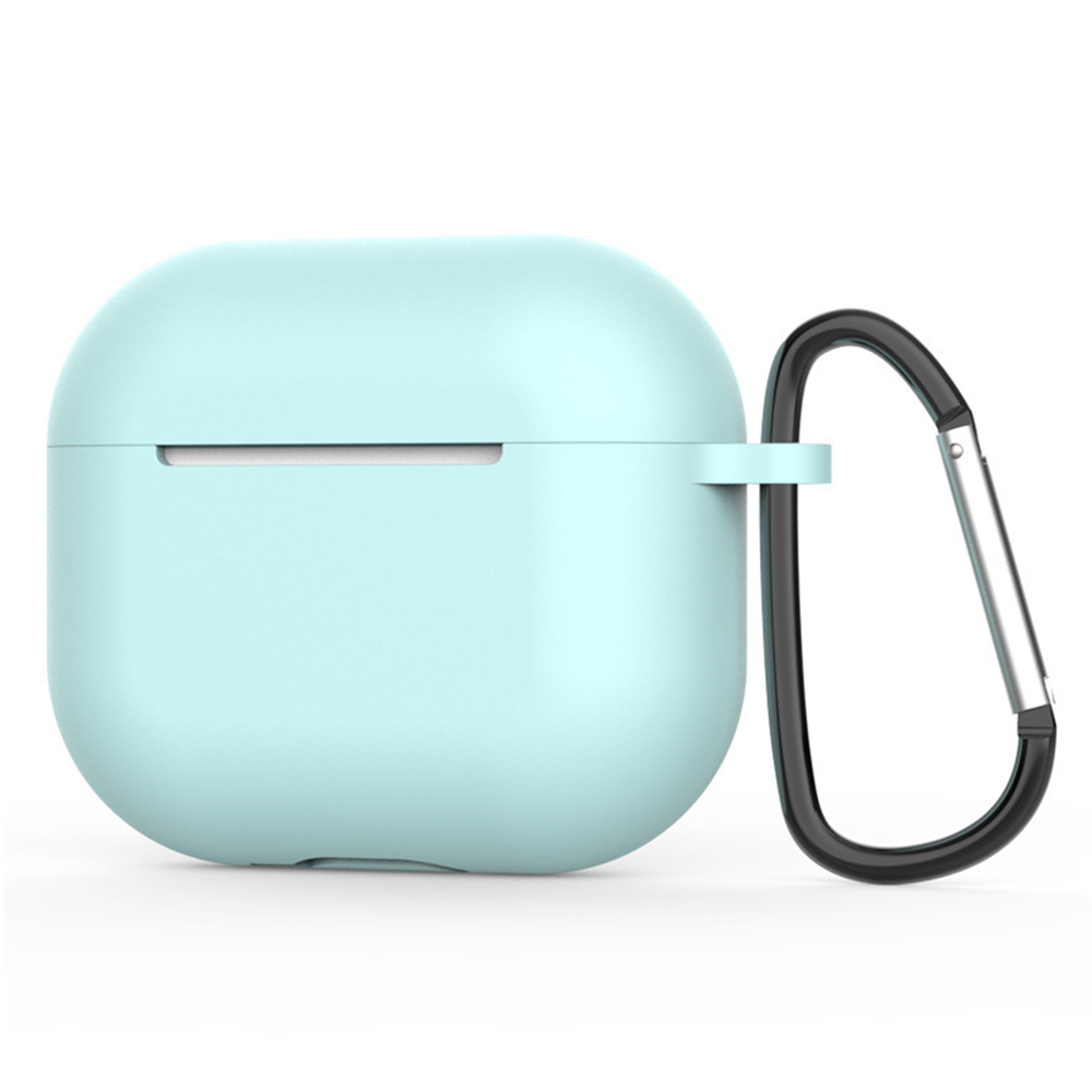 Techsuit Silicone puzdro pre AirPods 4 – ultratenké, hladké – tyrkysové KF2338894