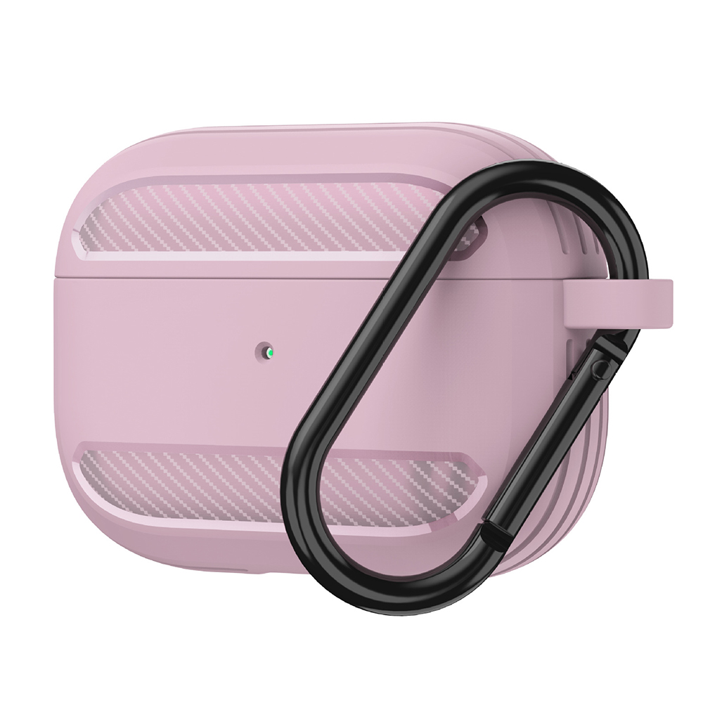 Techsuit Carbon Silicone puzdro pre AirPods 3 – ružové KF2338992