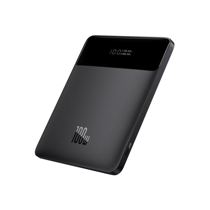 Baseus power banka Blade (PPDGL-01) – 2× USB, 2× USB-C, 20 000 mAh, 100 W, rýchle nabíjanie, čierna KF2343480