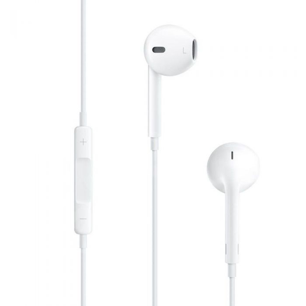Apple originálne slúchadlá A1472 (MNHF2ZM/A) – drôtové, Jack 3,5 mm, s mikrofónom, blister, biele KF2344890