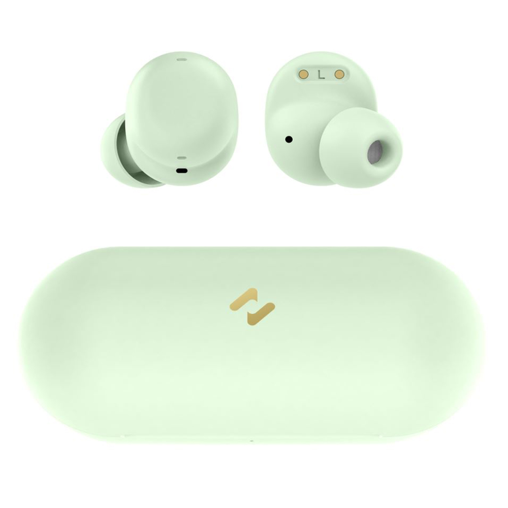 Havit bezdrôtové slúchadlá (TW969 Lite) – TWS, Bluetooth 5.4, mikrofón, in-ear, USB-C, 300mAh, zelené KF2343501