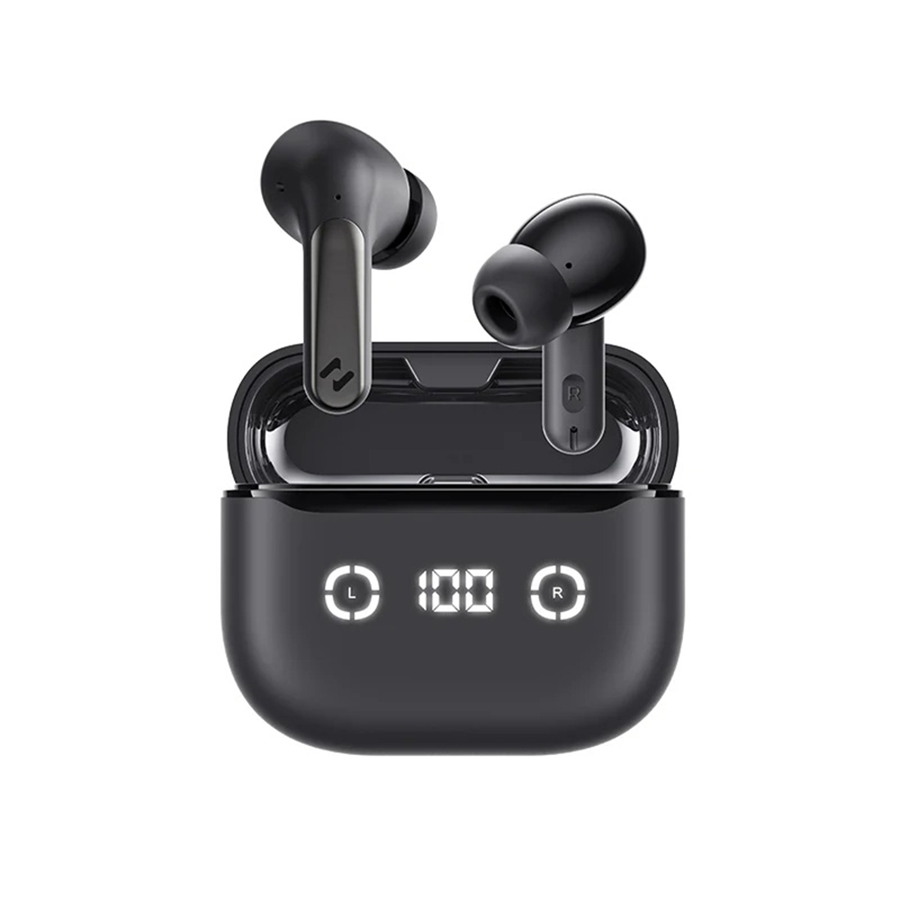 Havit bezdrôtové slúchadlá (TW984) – TWS, Bluetooth 5.4, ANC, digitálny displej, USB-C, 420mAh, Havit Life App, čierne KF2343790