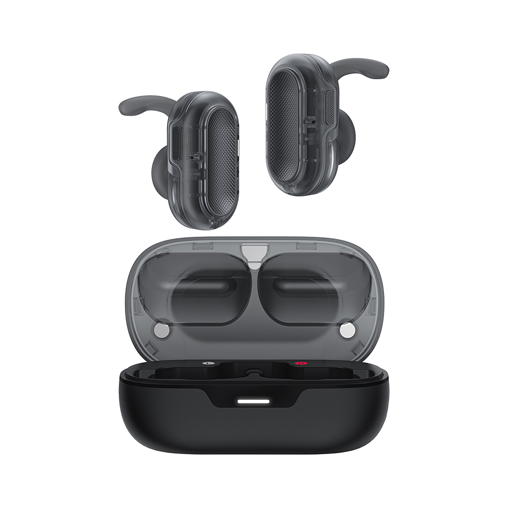 Acefast bezdrôtové slúchadlá Acefit Neo FA003 – Bluetooth 5.3, USB-C, redukcia šumu hovorov, IPX4, zvýraznené basy, 500 mAh, čierne KF2341270