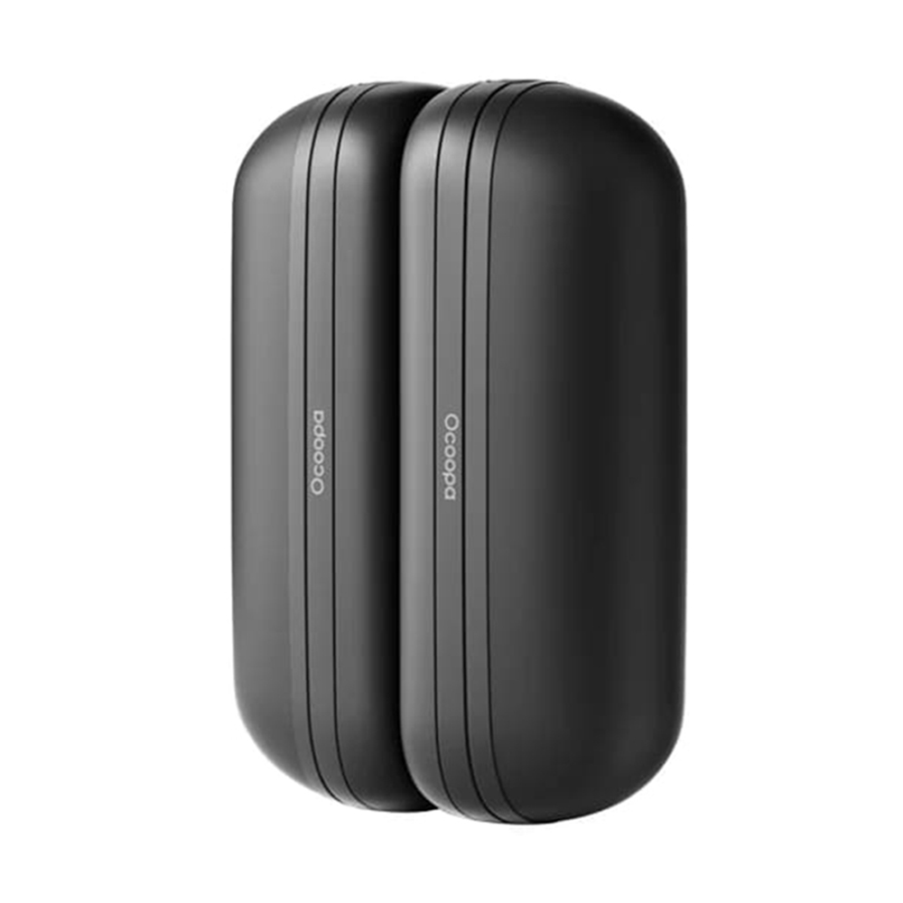Ocoopa UT2s Mini elektrický ohrievač rúk – USB-C, s powerbankou, MagTwins, magnetický dizajn, 2× 2600mAh – čierny KF2345426