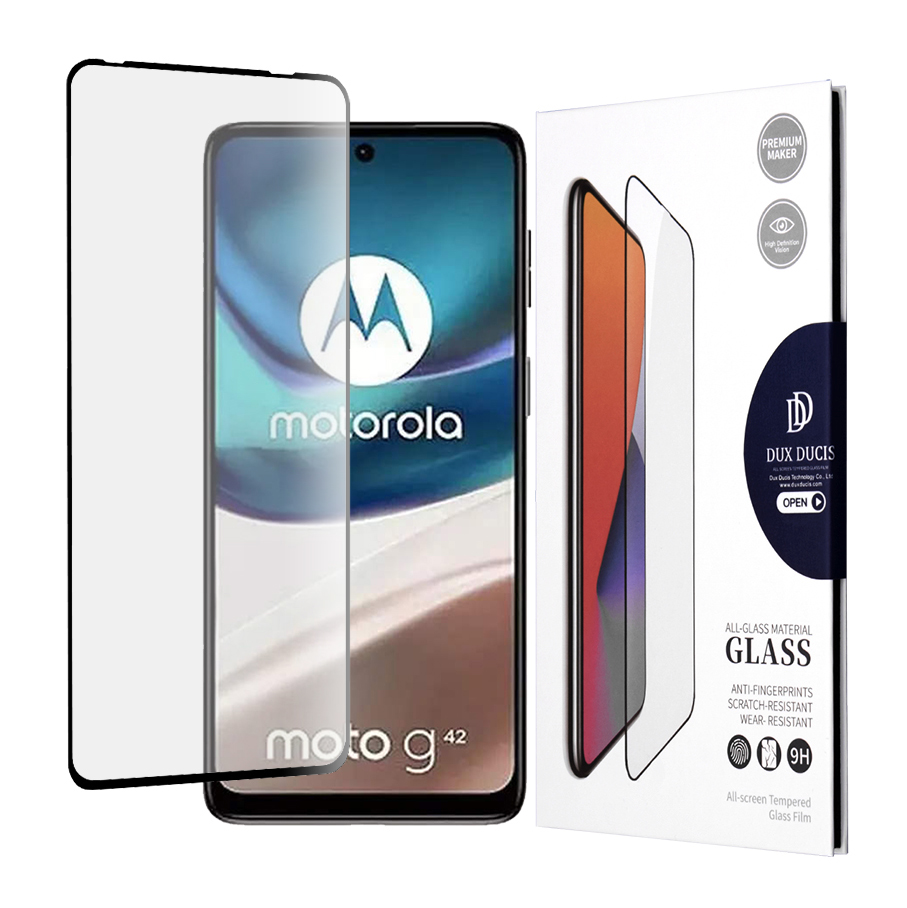Dux Ducis - Tempered Glass - Motorola Moto G42 4G / Moto G62 5G - Black KF2310178