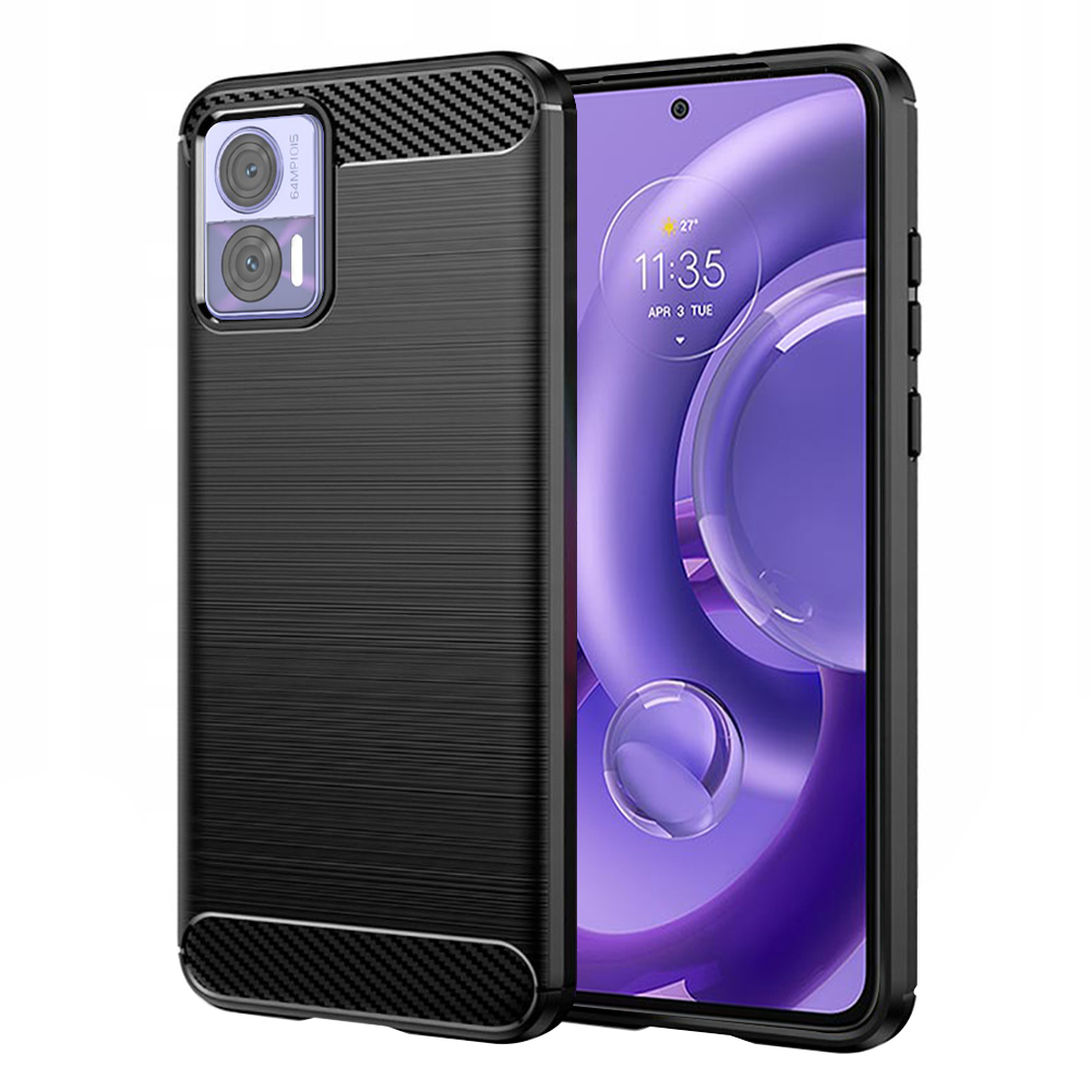Techsuit - Carbon Silicone - Motorola Edge 30 Neo - Black KF2310773