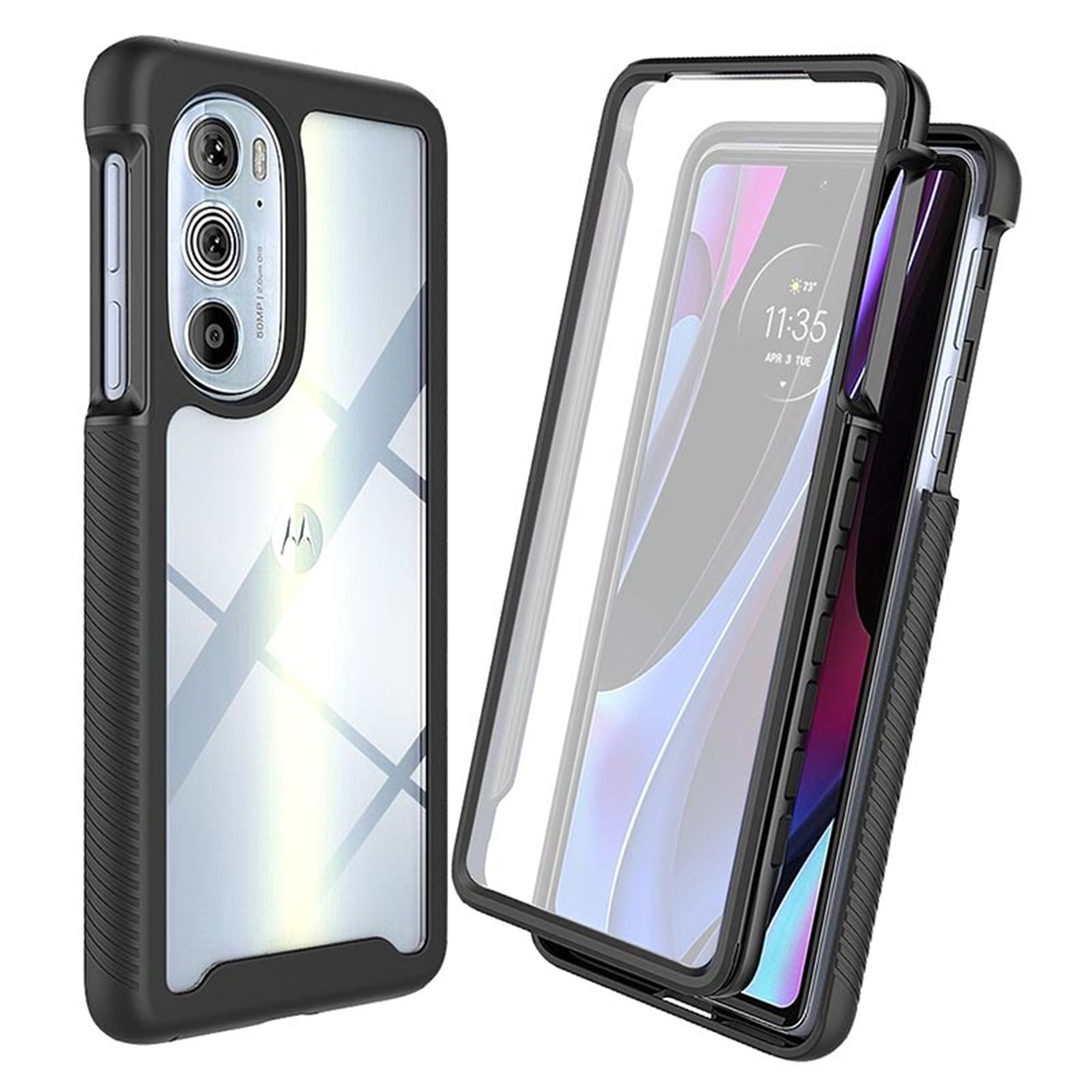 Techsuit - Defense360 Pro + Screen Protector - Motorola Edge 30 Pro - Black KF2310907