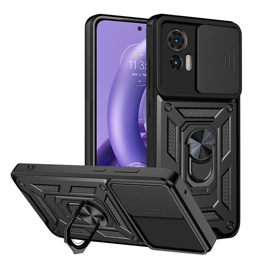 Techsuit - CamShield Series - Motorola Edge 30 Neo - Black KF2313043