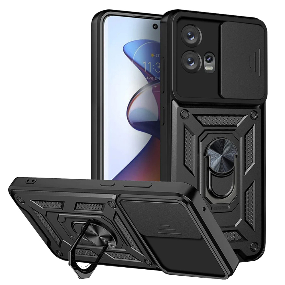 Techsuit - CamShield Series - Motorola Edge 30 Fusion - Black KF2315380