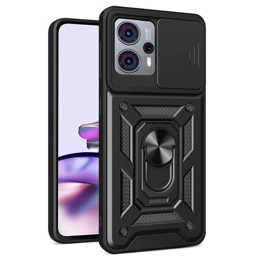 Techsuit - CamShield Series - Motorola Moto G13 / G23 / G53 - Black KF2315387