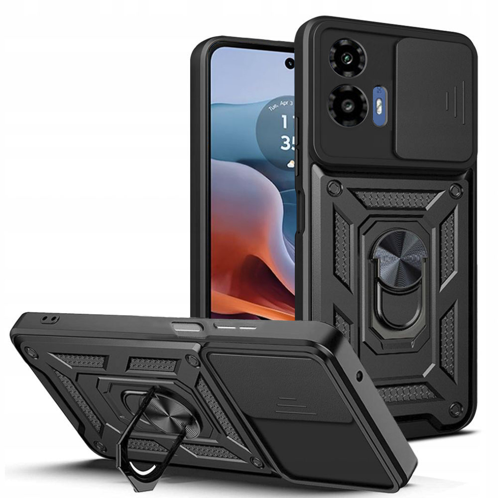 Techsuit - CamShield Series - Motorola Moto G34 / Moto G45 - Black KF2318346