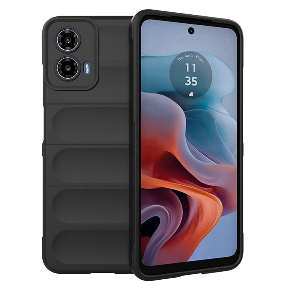 Techsuit - Magic Shield - Motorola Moto G34 / Moto G45 - Black KF2322677