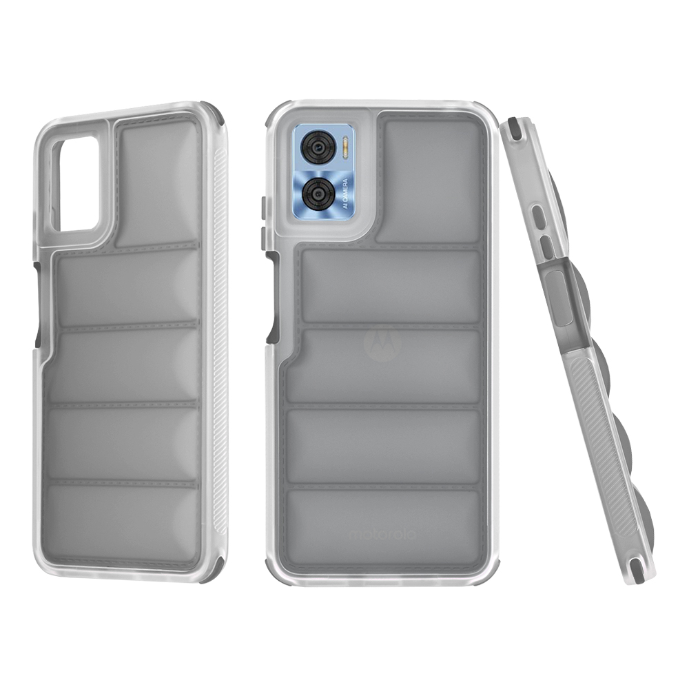Techsuit - Wave Shield - Motorola Moto E22 / Moto E22i - Black KF2327112