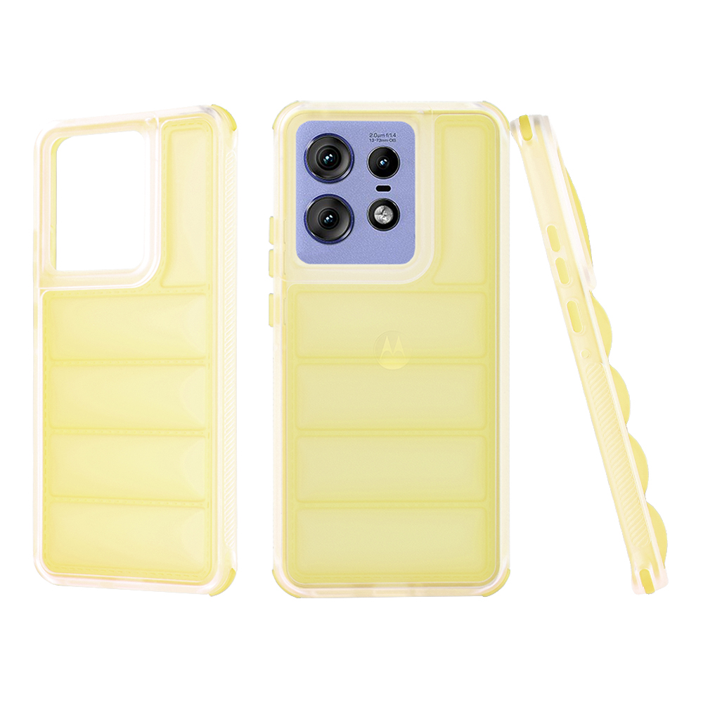Techsuit - Wave Shield - Motorola Edge 50 Pro - Yellow KF2327365