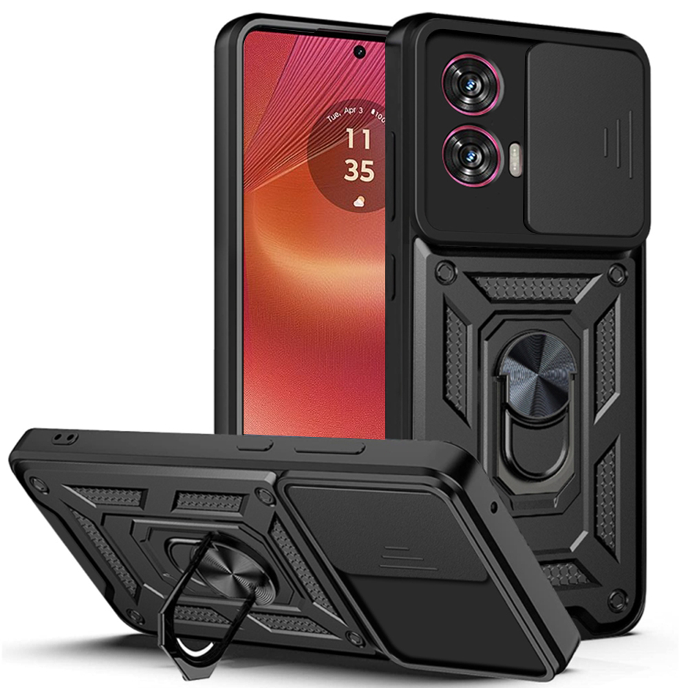 Techsuit - CamShield Series - Motorola Edge 50 Fusion - Black KF2328191