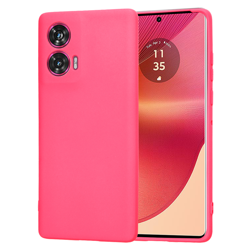 Techsuit - SoftFlex - Motorola Edge 50 Fusion - Hot Pink KF2328395
