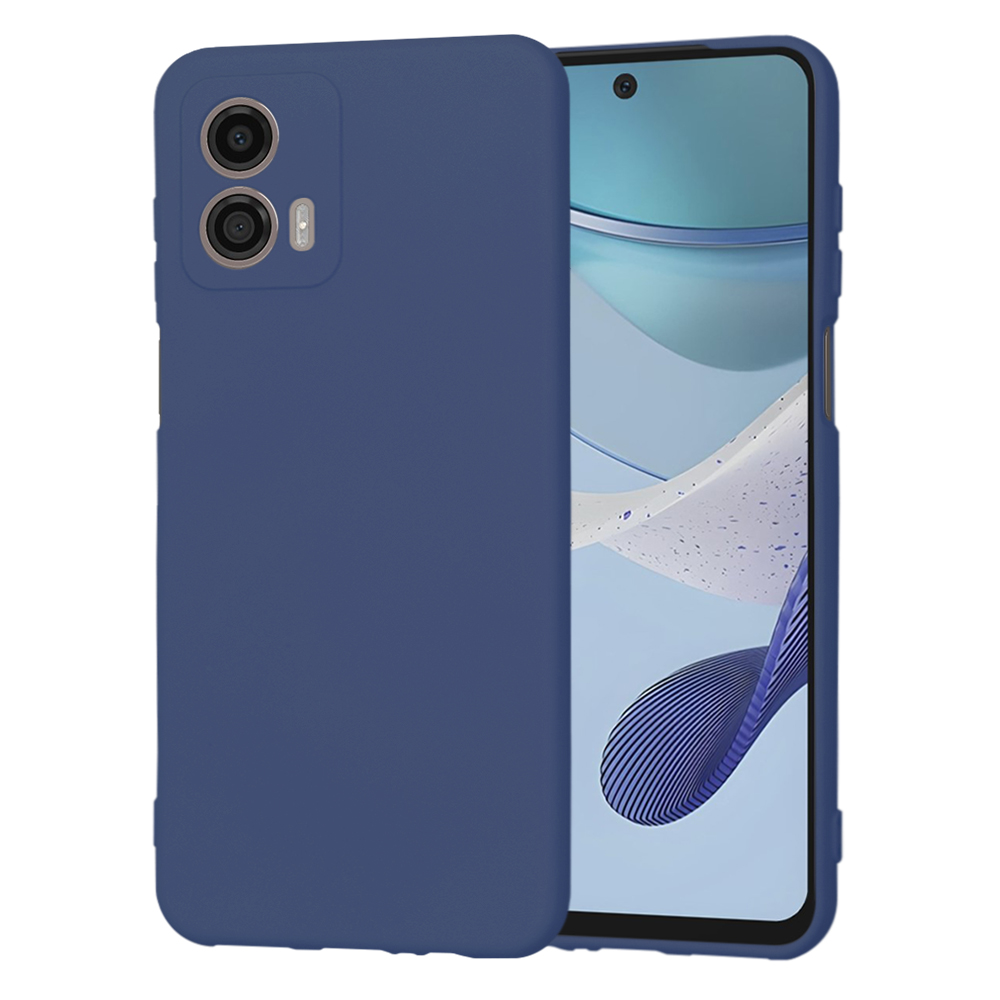 Techsuit - SoftFlex - Motorola Moto G53 - Navy Blue KF2329779
