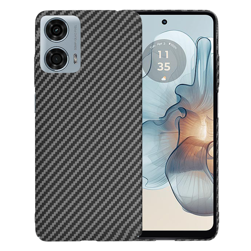 Techsuit - Carbonite FiberShell - Motorola Moto G24 Power - Black KF2332893