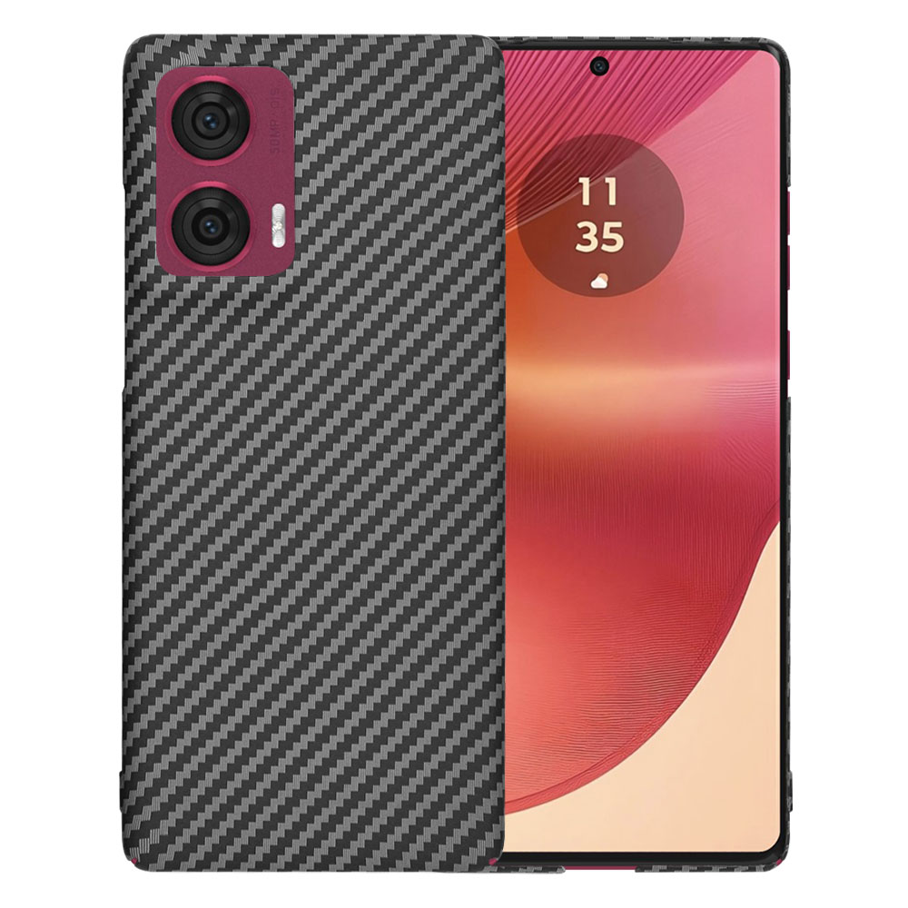 Techsuit - Carbonite FiberShell - Motorola Edge 50 Fusion - Black KF2332929