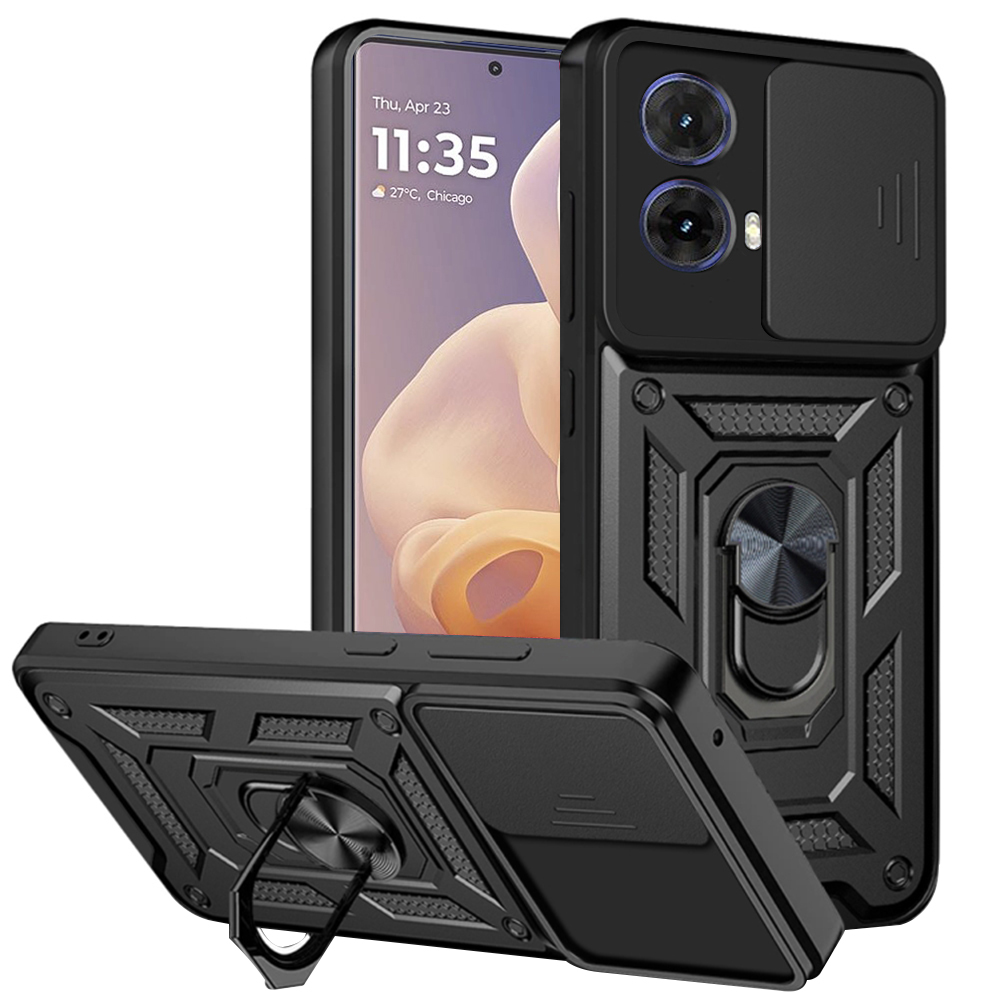 Techsuit - CamShield Series - Motorola Moto G85 - Black KF2332989