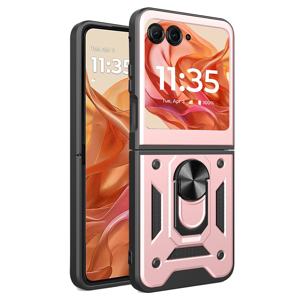 Techsuit - CamShield Series - Motorola Razr 50 - Rose Gold KF2333013