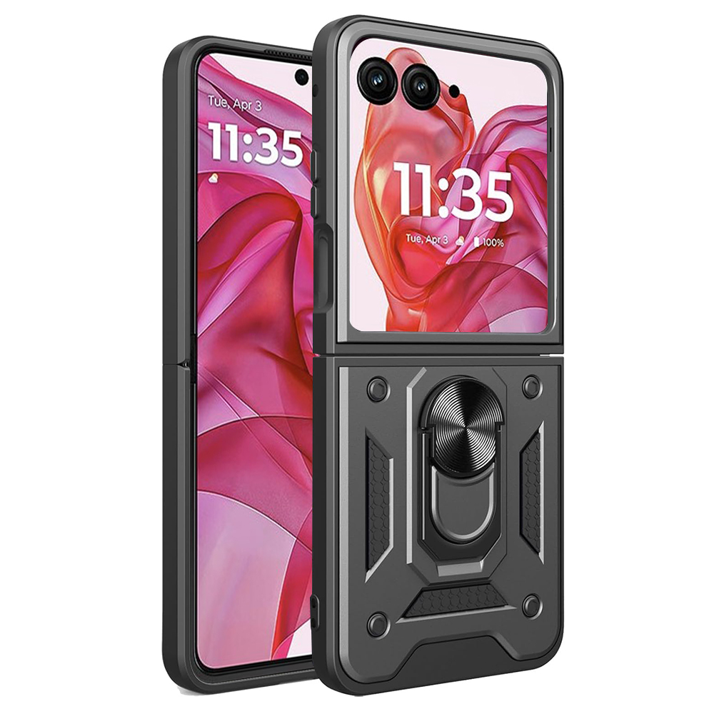 Techsuit - CamShield Series - Motorola Razr 50 Ultra - Black KF2333016