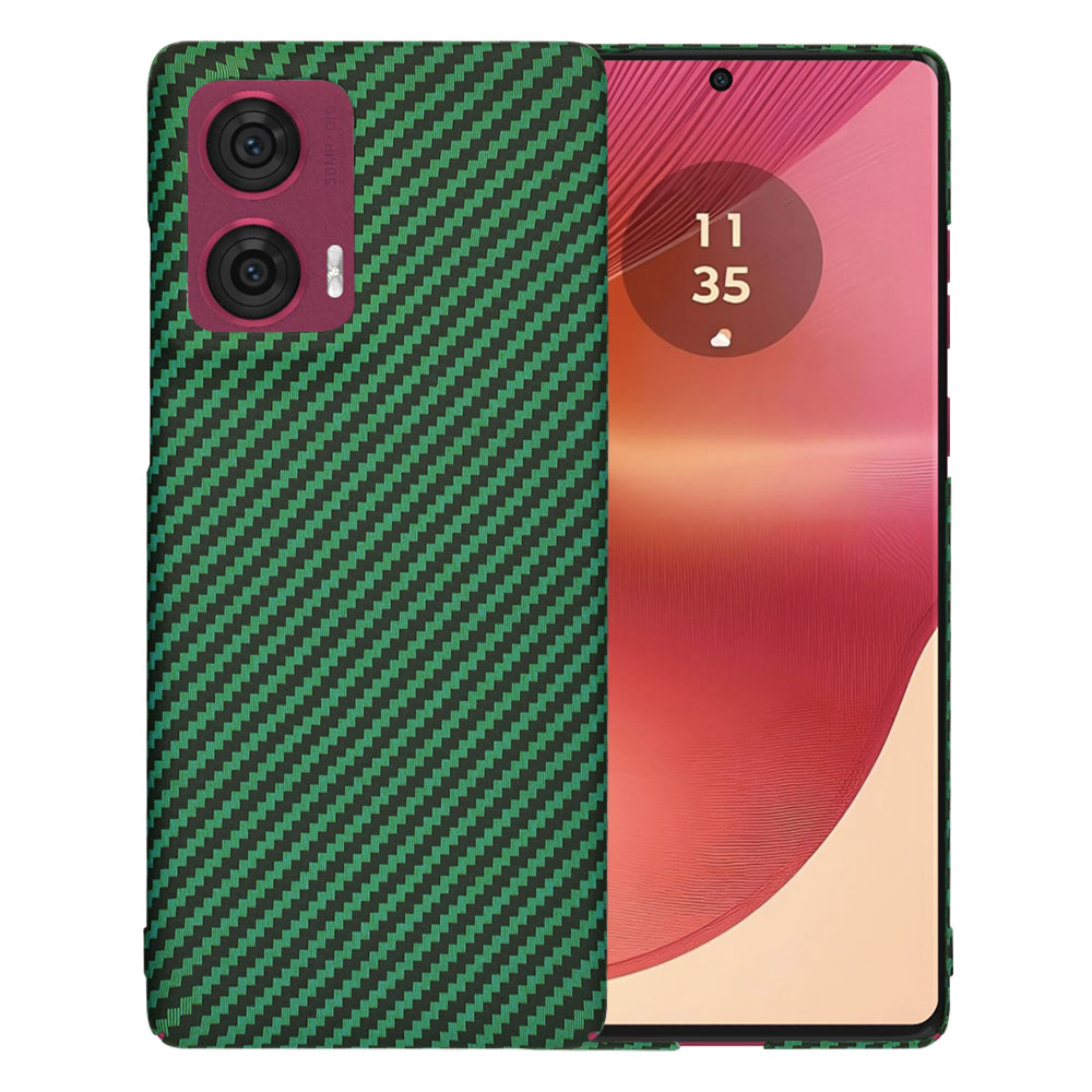 Techsuit - Carbonite FiberShell - Motorola Edge 50 Fusion - Green KF2333432