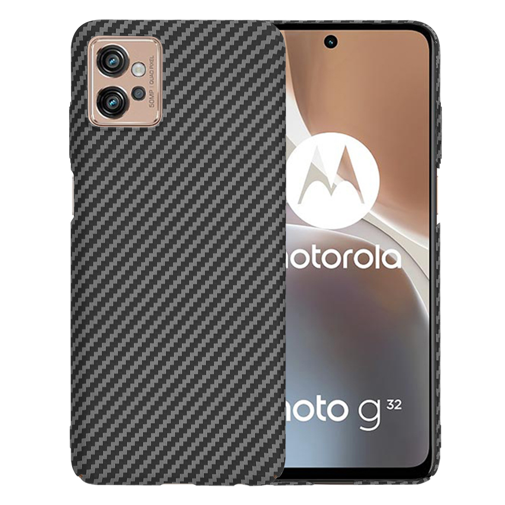 Techsuit - Carbonite FiberShell - Motorola Moto G32 - Black KF2333907