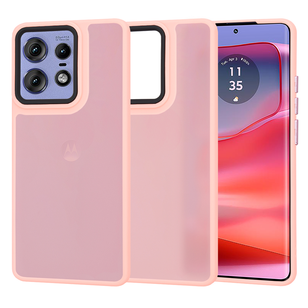 Techsuit - HaloFrost Series - Motorola Edge 50 Pro - Pink KF2335840