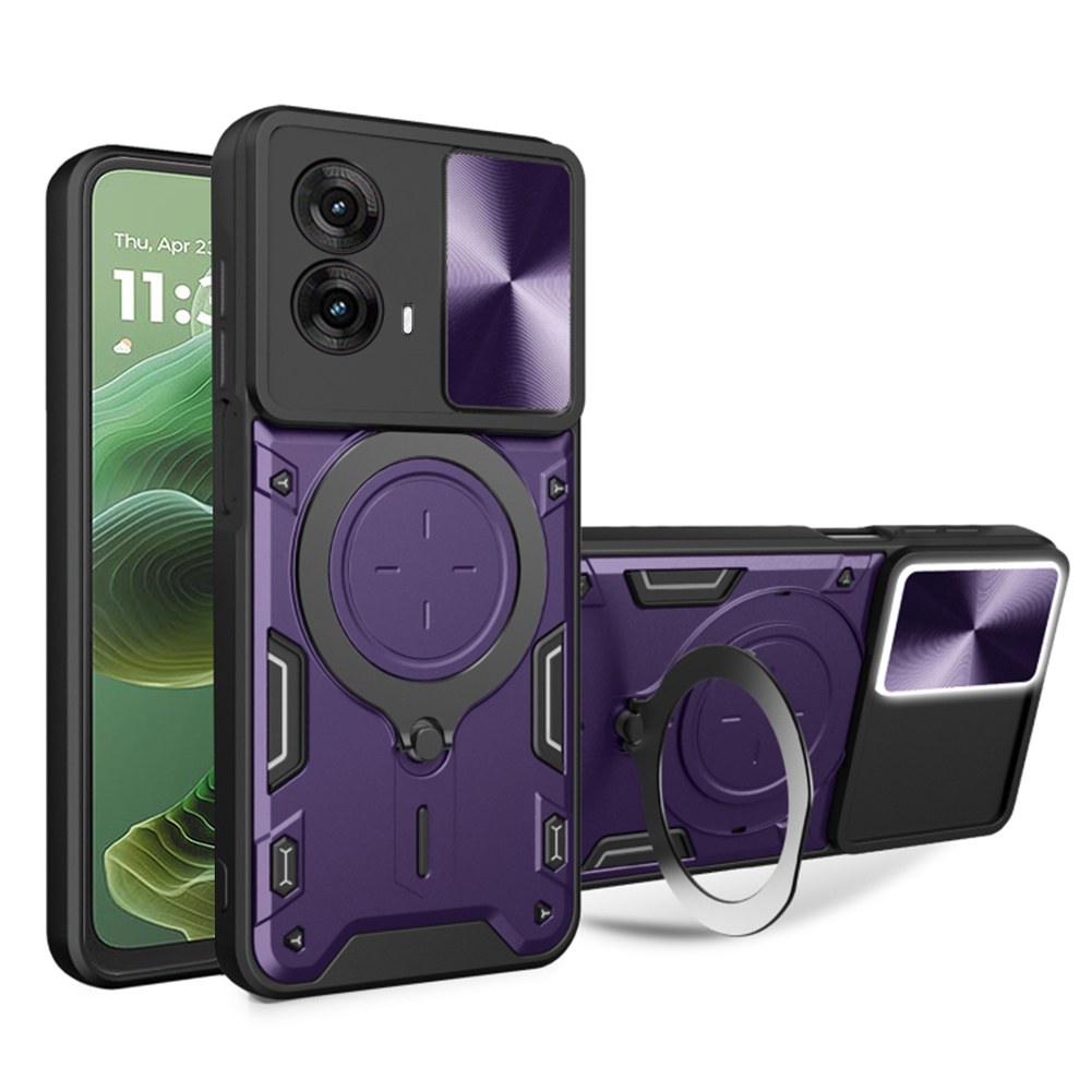 Techsuit - CamGuard Pro - Motorola Moto G35 - Purple KF2338396