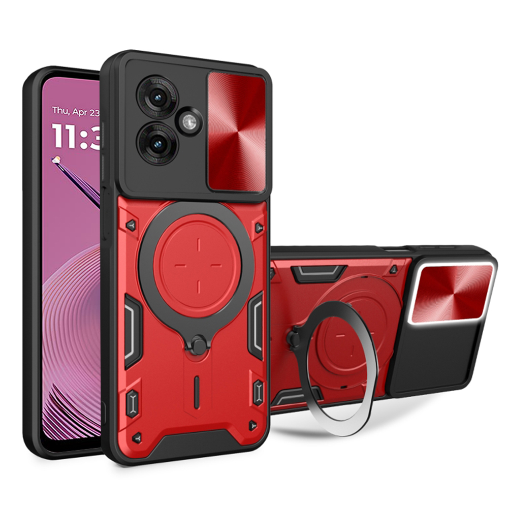 Techsuit - CamGuard Pro - Motorola Moto G55 - Red KF2338399