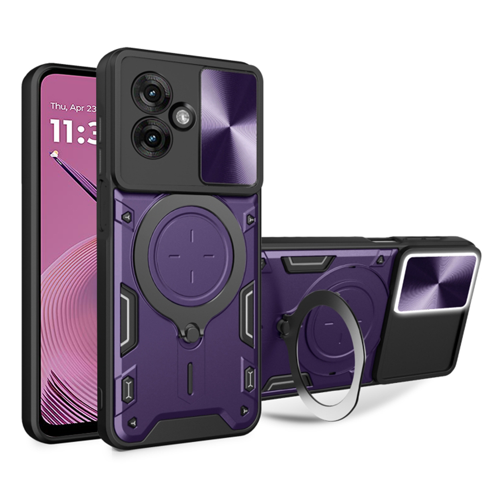 Techsuit - CamGuard Pro - Motorola Moto G55 - Purple KF2338401