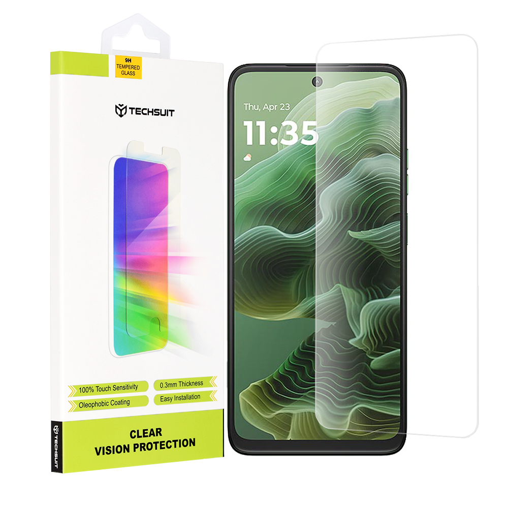Techsuit - Clear Vision Glass - Motorola Moto G35 - Transparent KF2338423