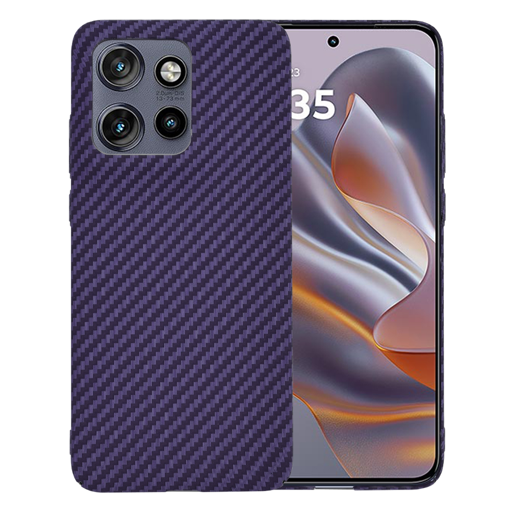 Techsuit - Carbonite FiberShell - Motorola Edge 50 Neo / Motorola ThinkPhone 25 - Purple KF2339151