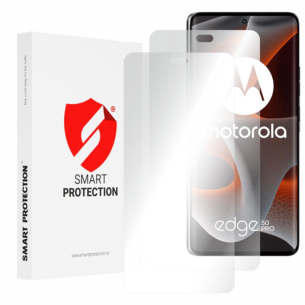Smart Protection - Premium Classic (2 pack) - Motorola Edge 50 Pro - Clear KF2345487