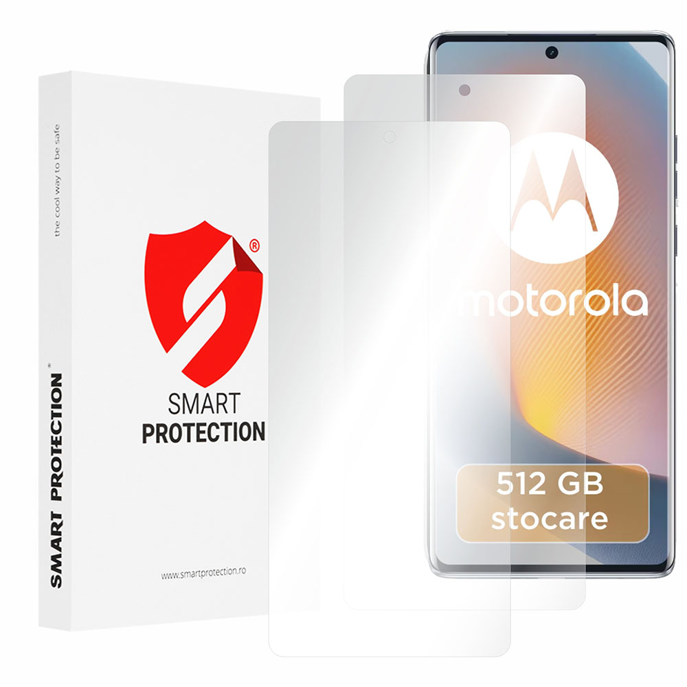 Smart Protection - Premium Classic (2 pack) - Motorola Edge 50 Fusion - Clear KF2345489