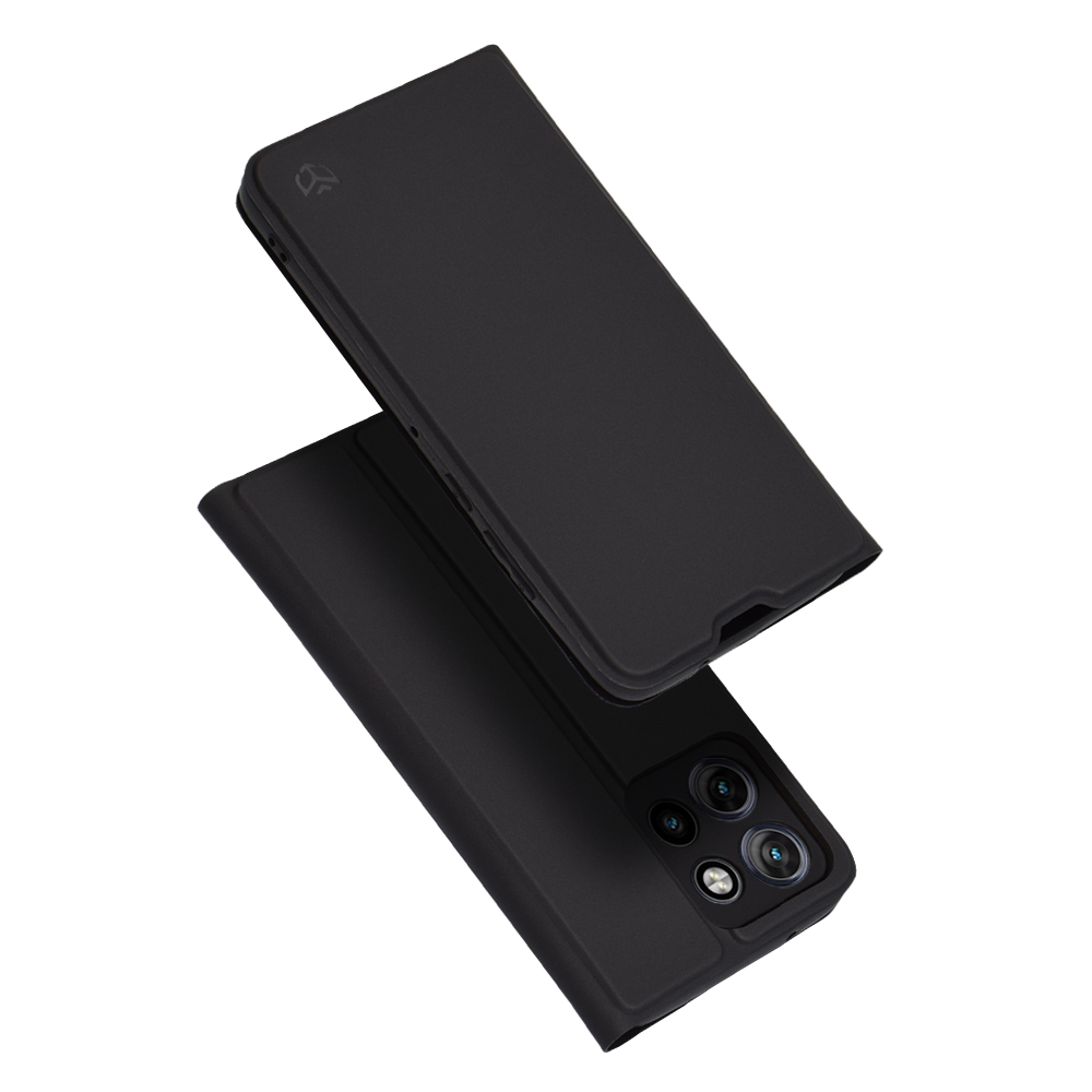 Techsuit Magskin Book magnetické knižkové puzdro na Motorola Edge 50 Neo / Motorola ThinkPhone 25 – čierne KF2338031