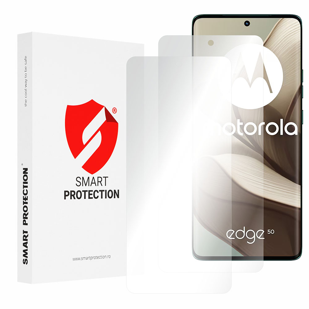 Smart Protection Premium Classic ochranná fólia (2 ks) na Motorola Edge 50 – priehľadná KF2345492