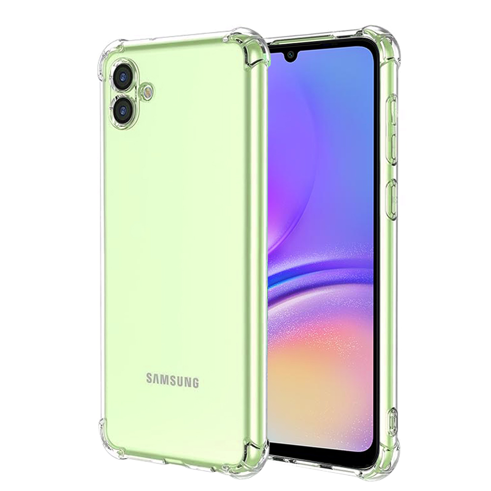 Techsuit - Shockproof Clear Silicone puzdro pre Samsung Galaxy A05 – priehľadné KF2317855