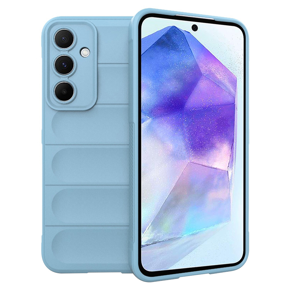 Techsuit - Magic Shield puzdro pre Samsung Galaxy A55 5G – modré KF2323130
