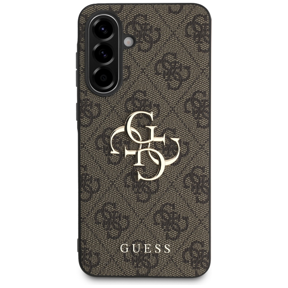 Guess 4G Big Logo tvrdý kryt pre Samsung Galaxy A56 5G – hnedý KF2347215