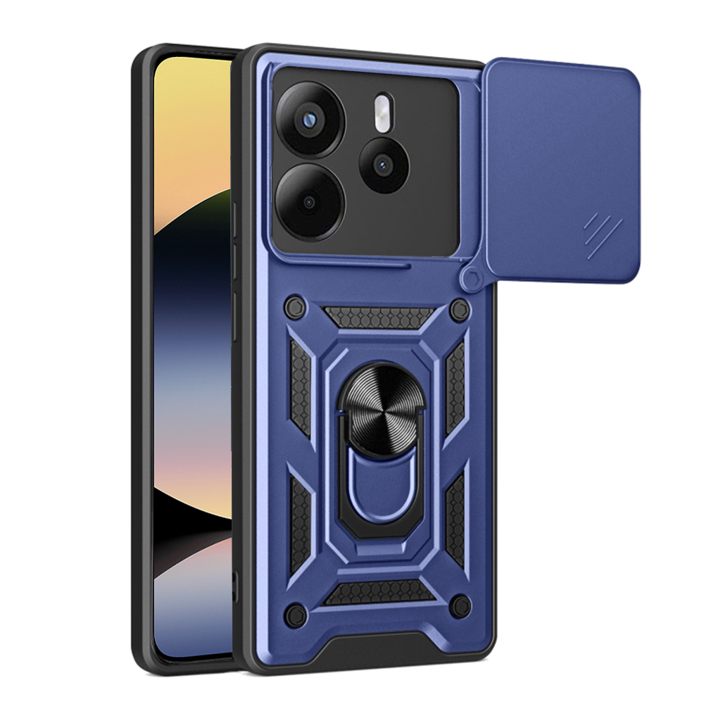 Techsuit - CamShield Series obal na Xiaomi Redmi Note 14 4G (164,84 × 78,15 × 8,16 mm) - modrý KF2346981