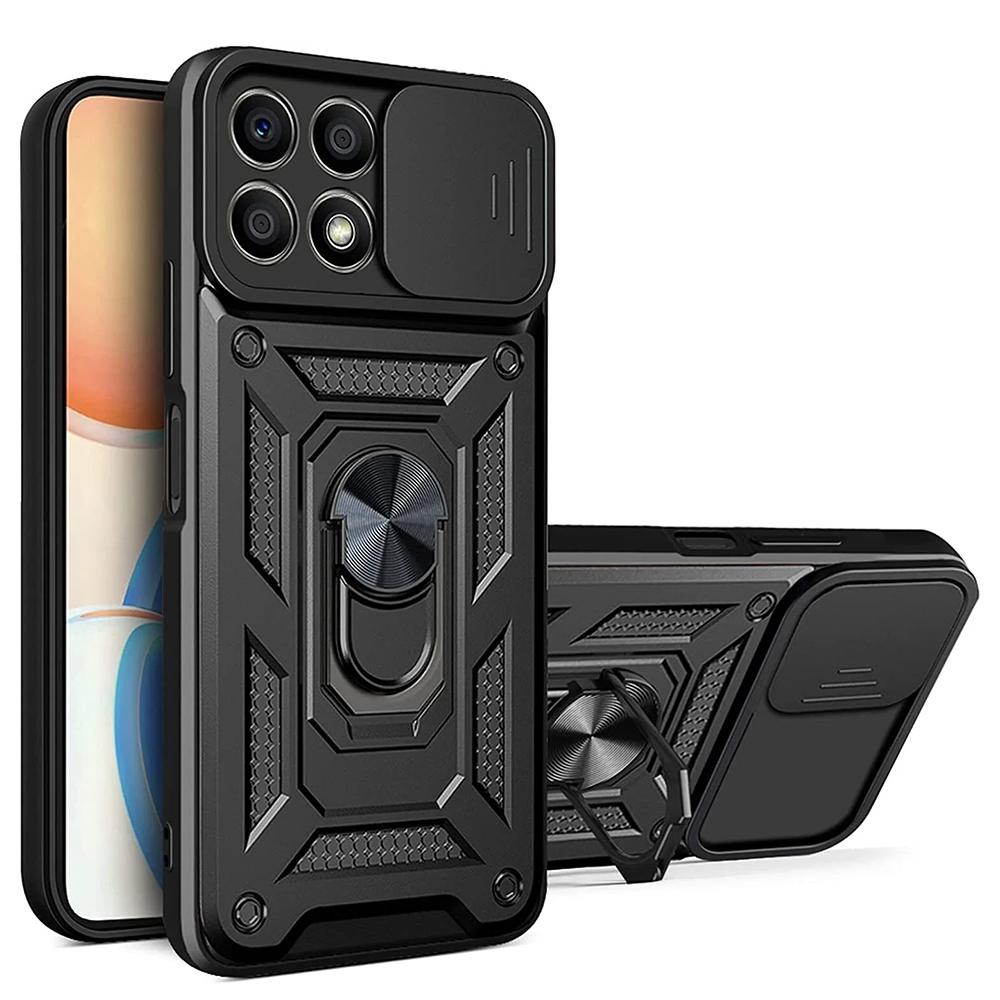 Techsuit - CamShield Series obal na Honor X8a - čierny KF2313063