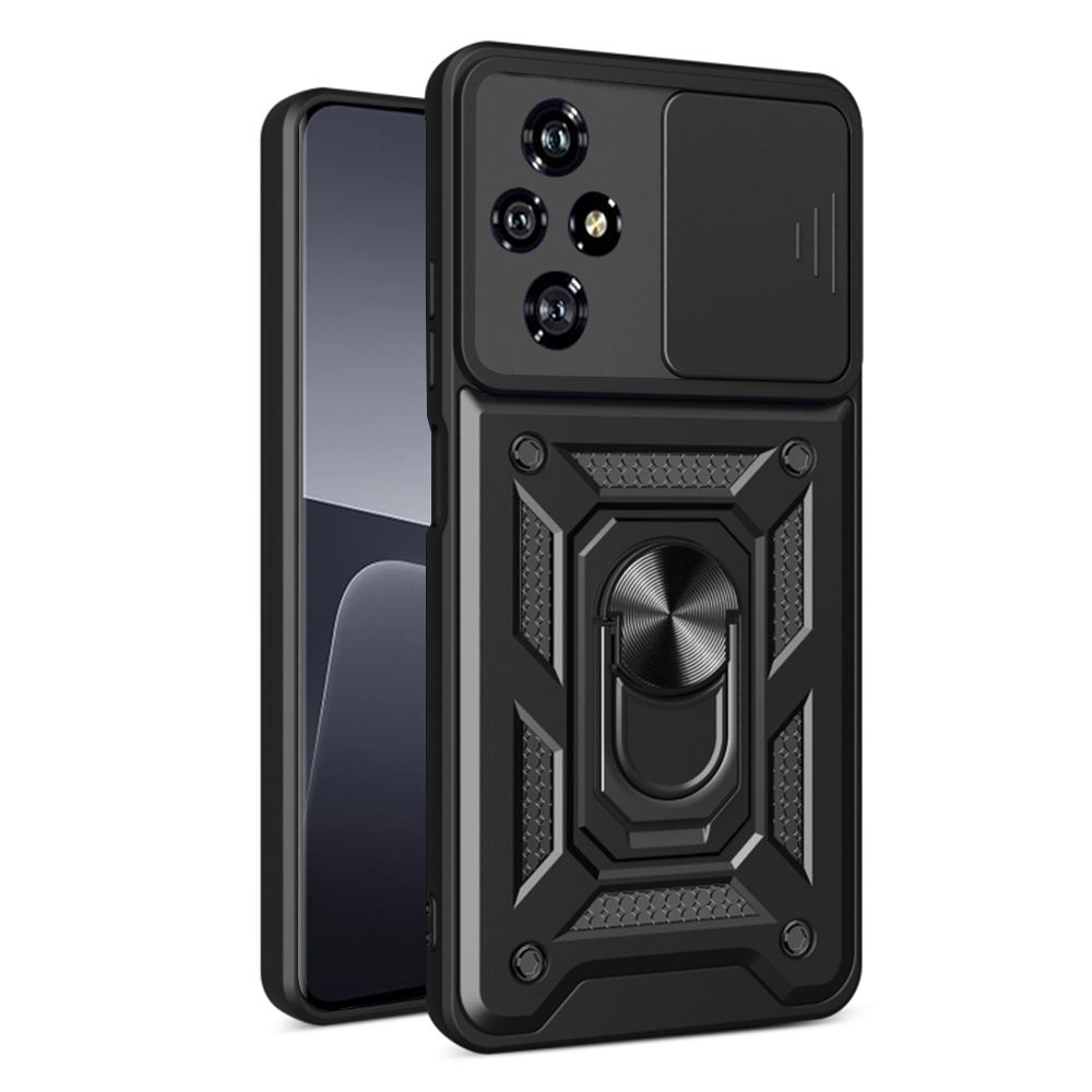 Techsuit - CamShield Series obal na Honor 200 Pro - čierny KF2331995