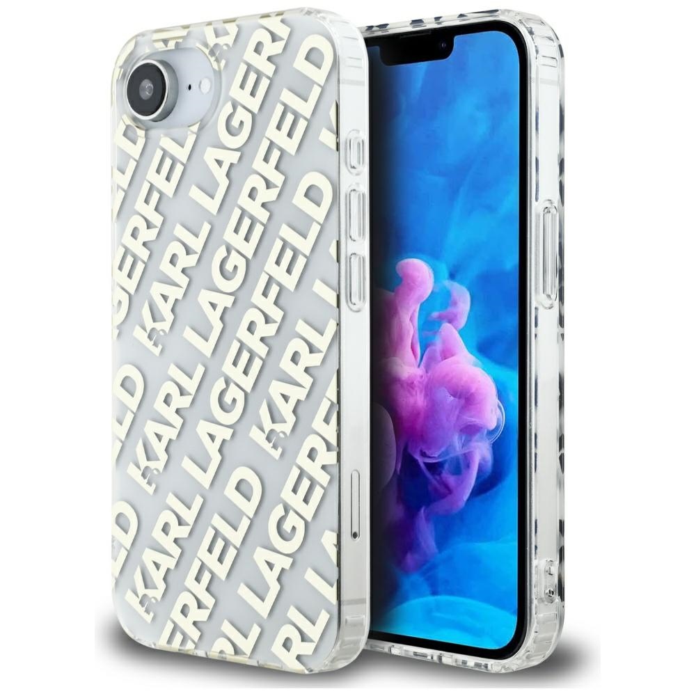 Karl Lagerfeld Karl Lagerfeld - IML Luxury obal na iPhone 16e - zlatý KF2347936