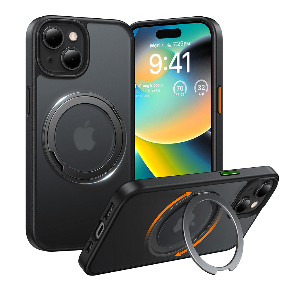 Torras - Ostand Pro Series - iPhone 15 Plus - Black KF2344178