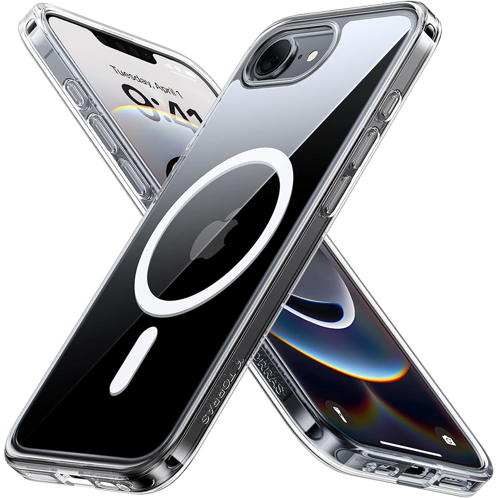 Torras - Guardian Magnetic Series - iPhone 16e - Clear KF2346440