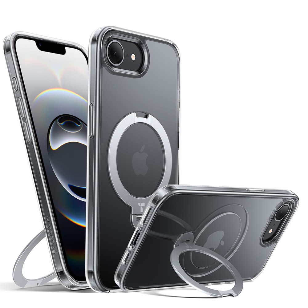 Torras - Ostand Spin Series - iPhone 16e - Clear KF2346444